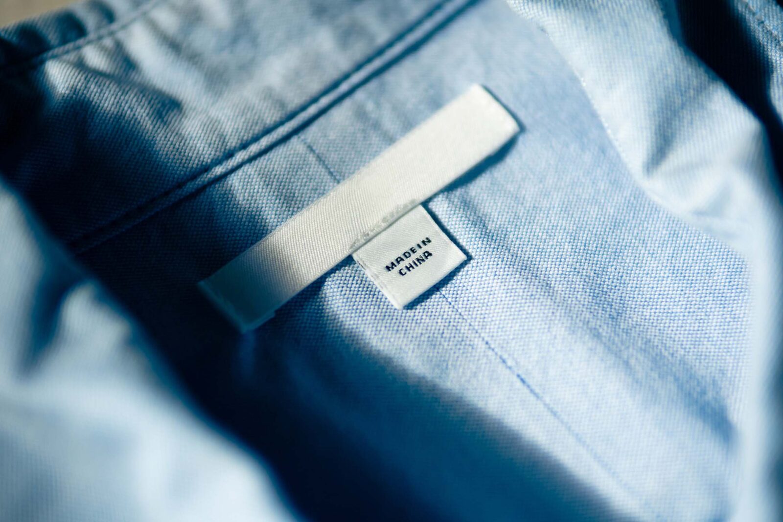 Dress shirt label